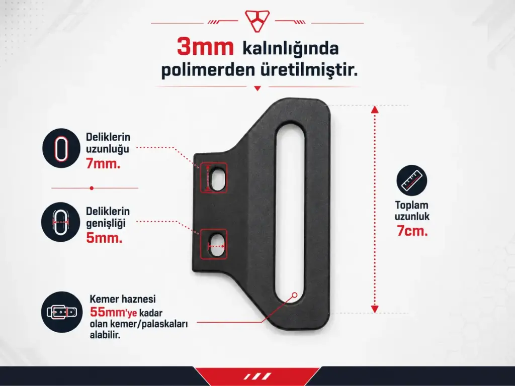 Kelebek Kemer Tokası