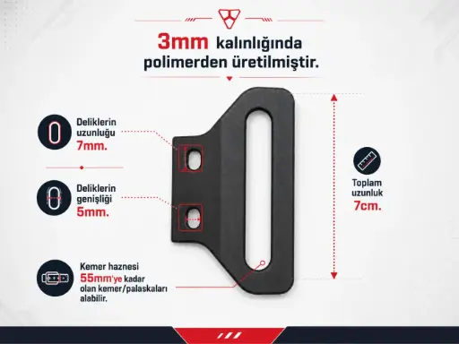 Kelebek Kemer Tokası